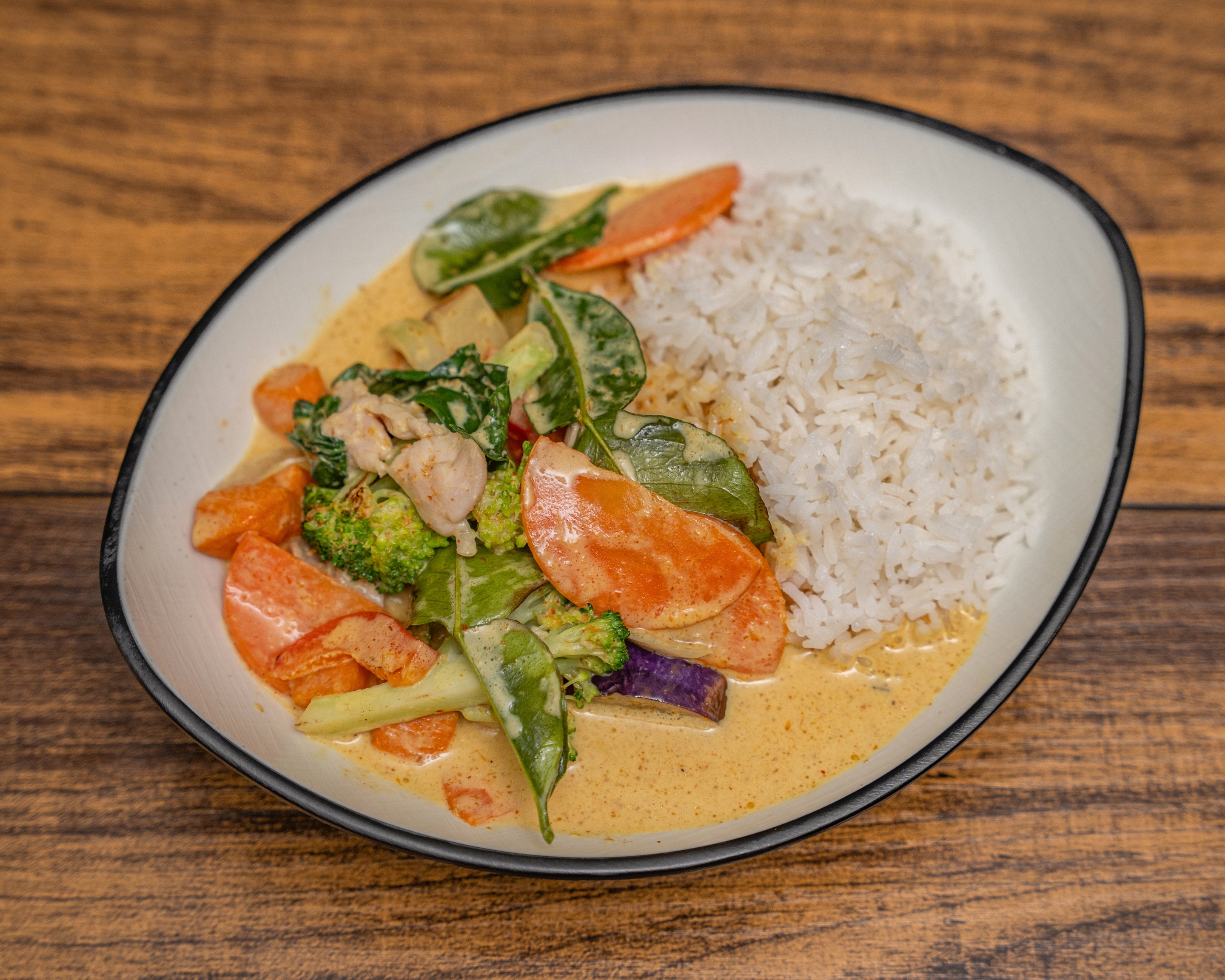 Yellow Curry with rice